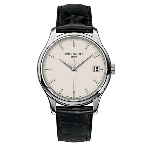 patek philippe calatrava white gold|Patek Philippe Calatrava small seconds.